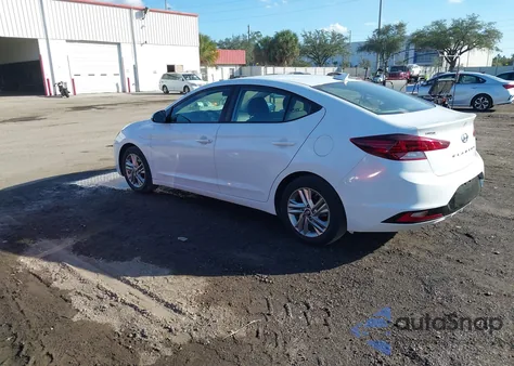 2019 Hyundai Elantra Sel из США, поврежденный, VIN 5NPD84LF3KH412713